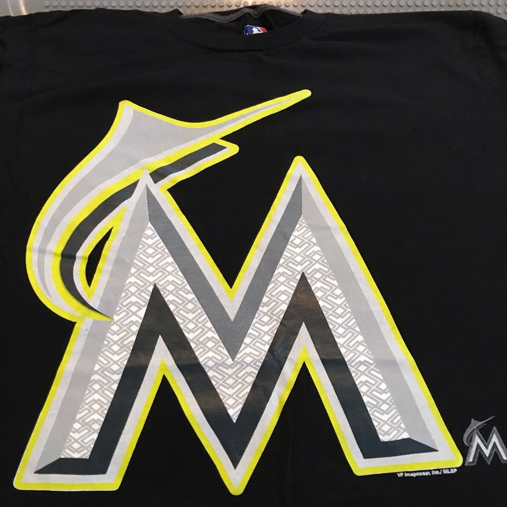 Neon Miami Marlins T-shirt